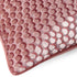 Lanzo Cut Velvet Piped Cushion Moonbeam